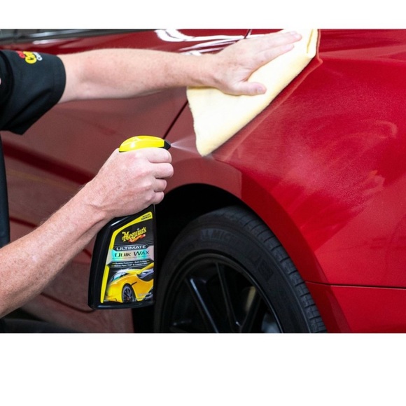 Meguiars 24oz Ultimate Quick Car Wax: Liquid Spray, UV Protection, Prevents - Picture 4 of 5